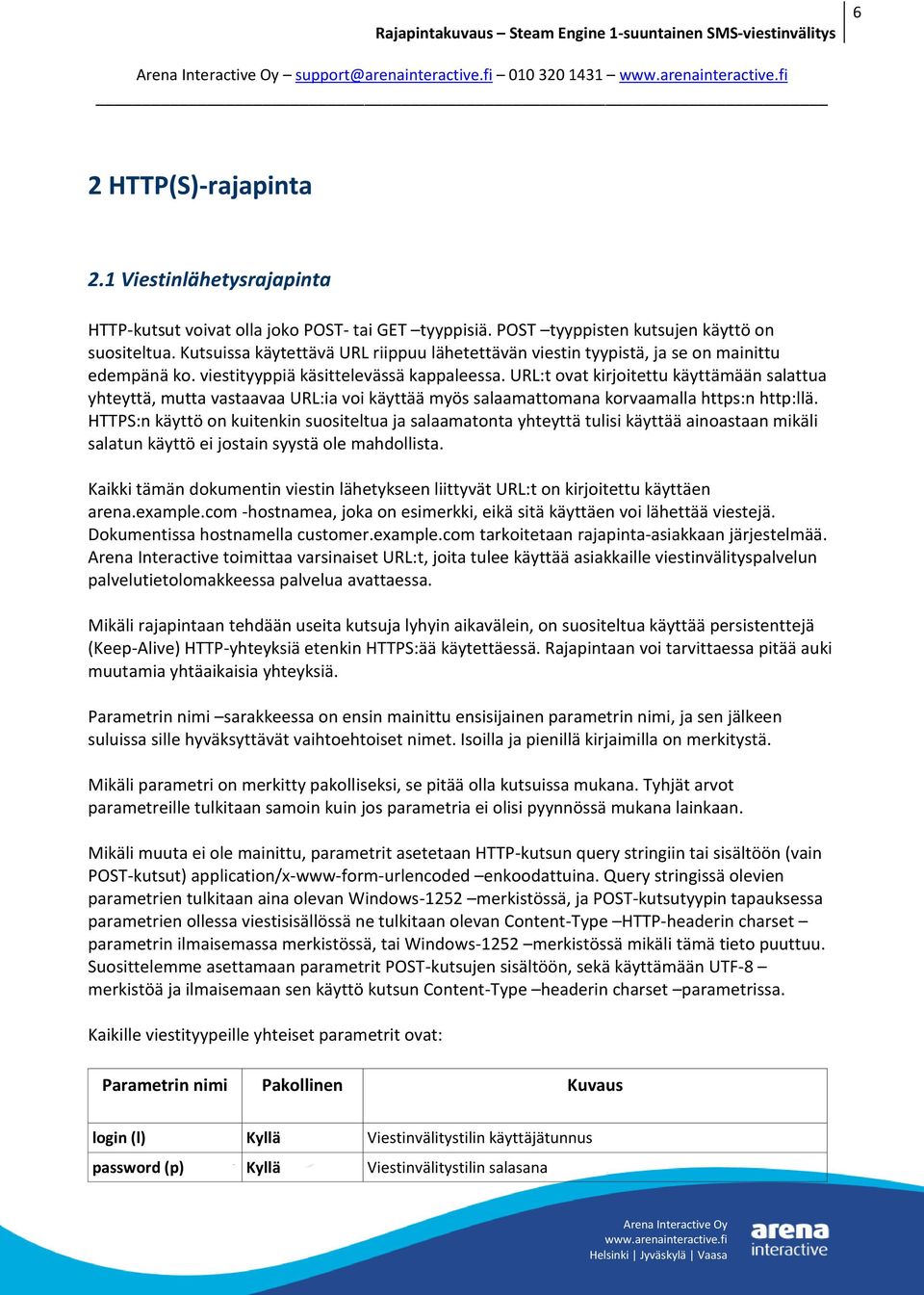 URL:t ovat kirjoitettu käyttämään salattua yhteyttä, mutta vastaavaa URL:ia voi käyttää myös salaamattomana korvaamalla https:n http:llä.