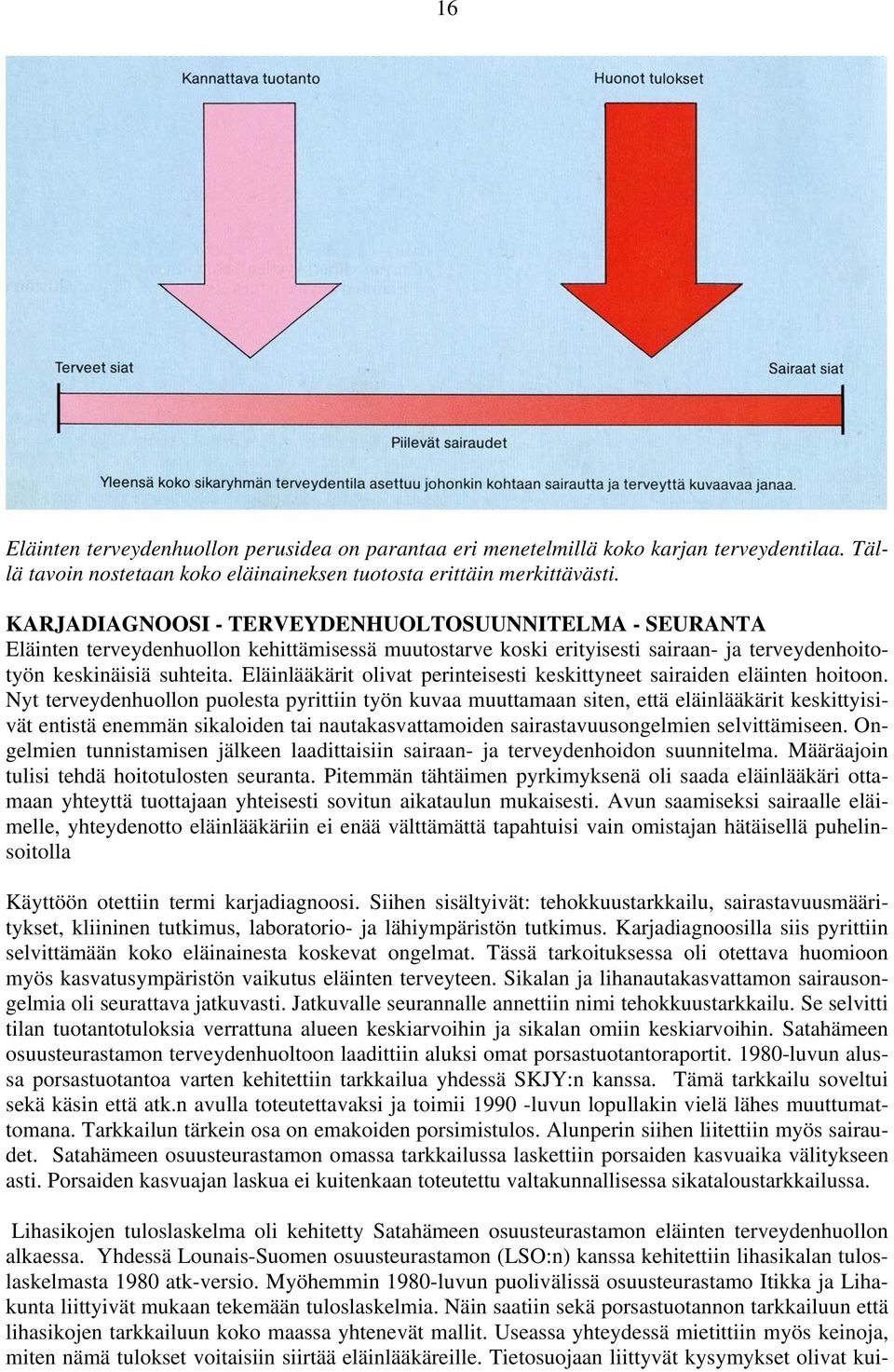 Eläinlääkärit olivat perinteisesti keskittyneet sairaiden eläinten hoitoon.