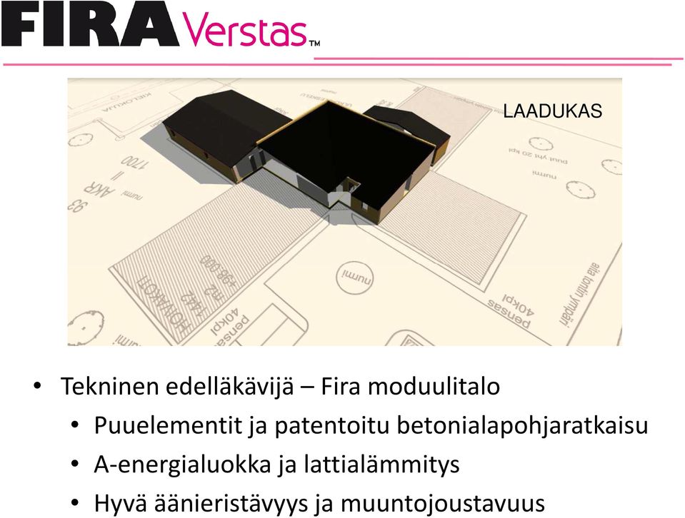 betonialapohjaratkaisu A-energialuokka ja