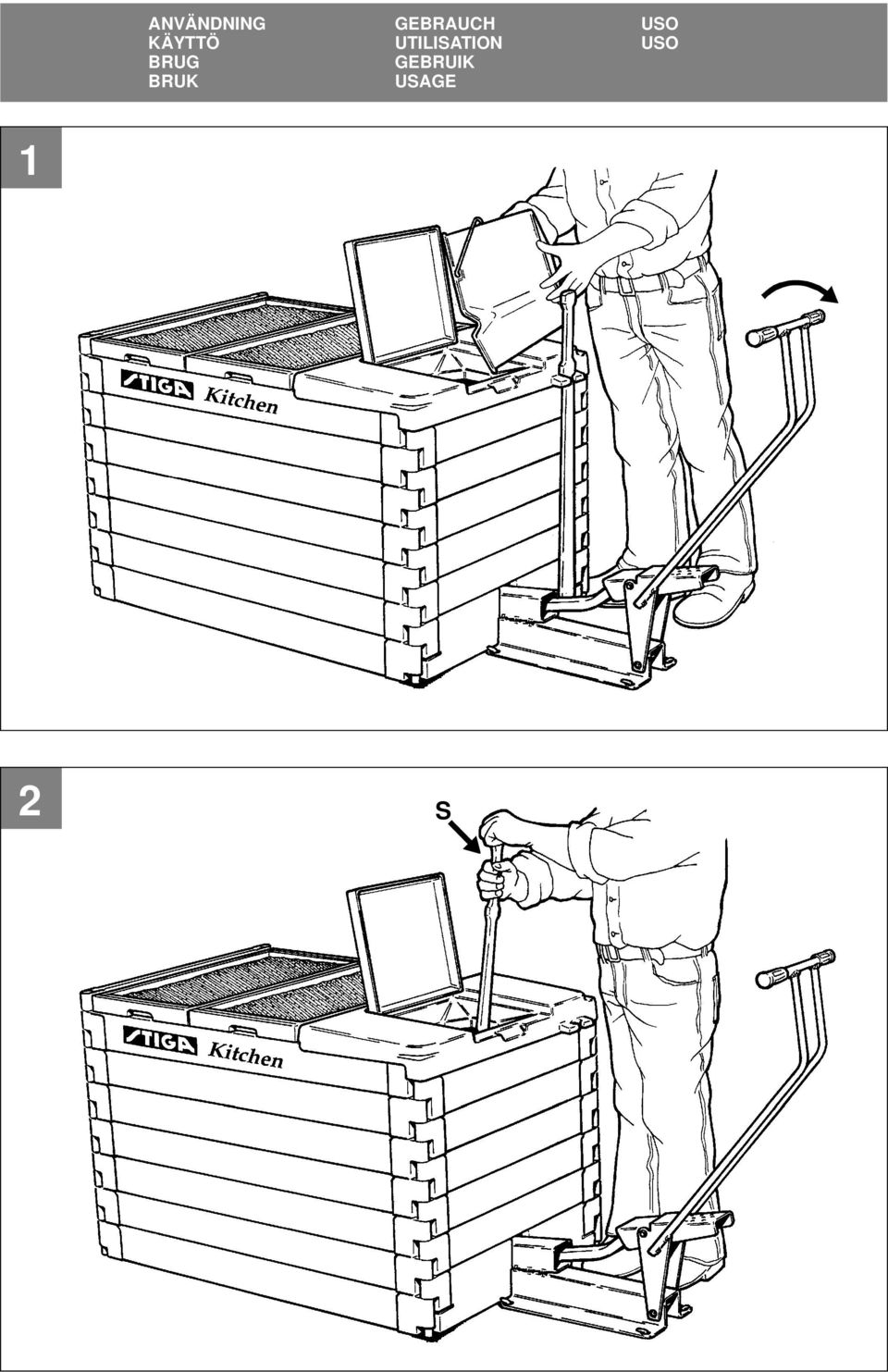 KÄYTTÖ UTILISATION