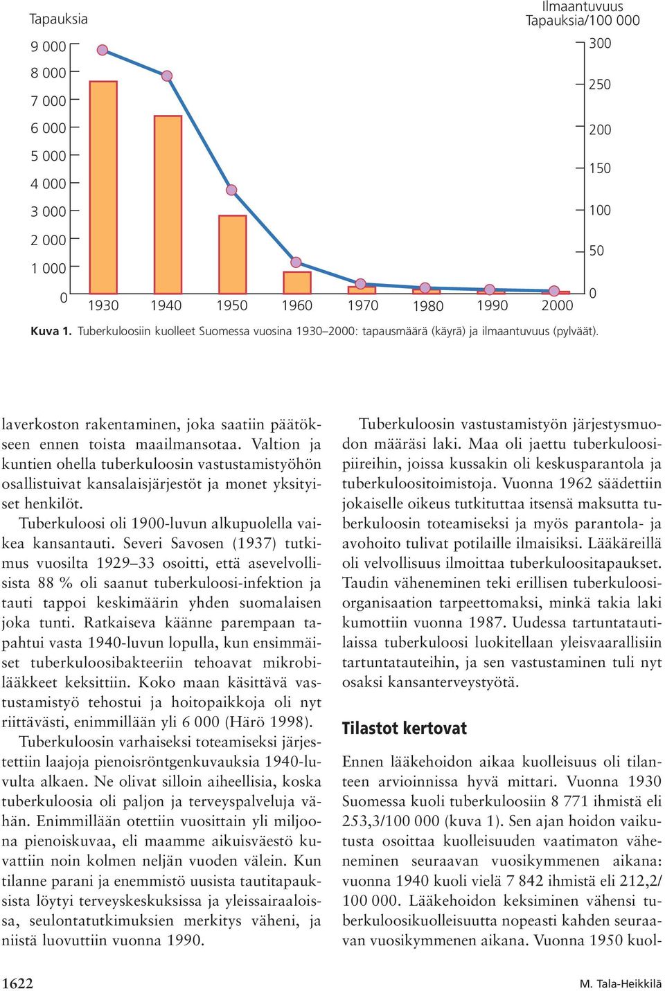 Tuberkuloosi oli 19-luvun alkupuolella vaikea kansantauti.