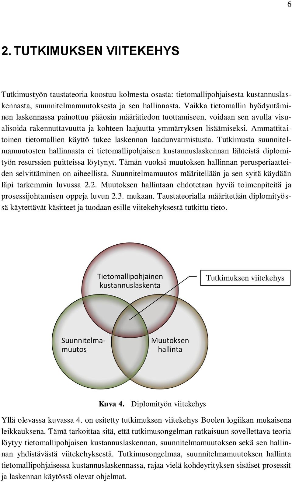 Ammattitaitoinen tietomallien käyttö tukee laskennan laadunvarmistusta.