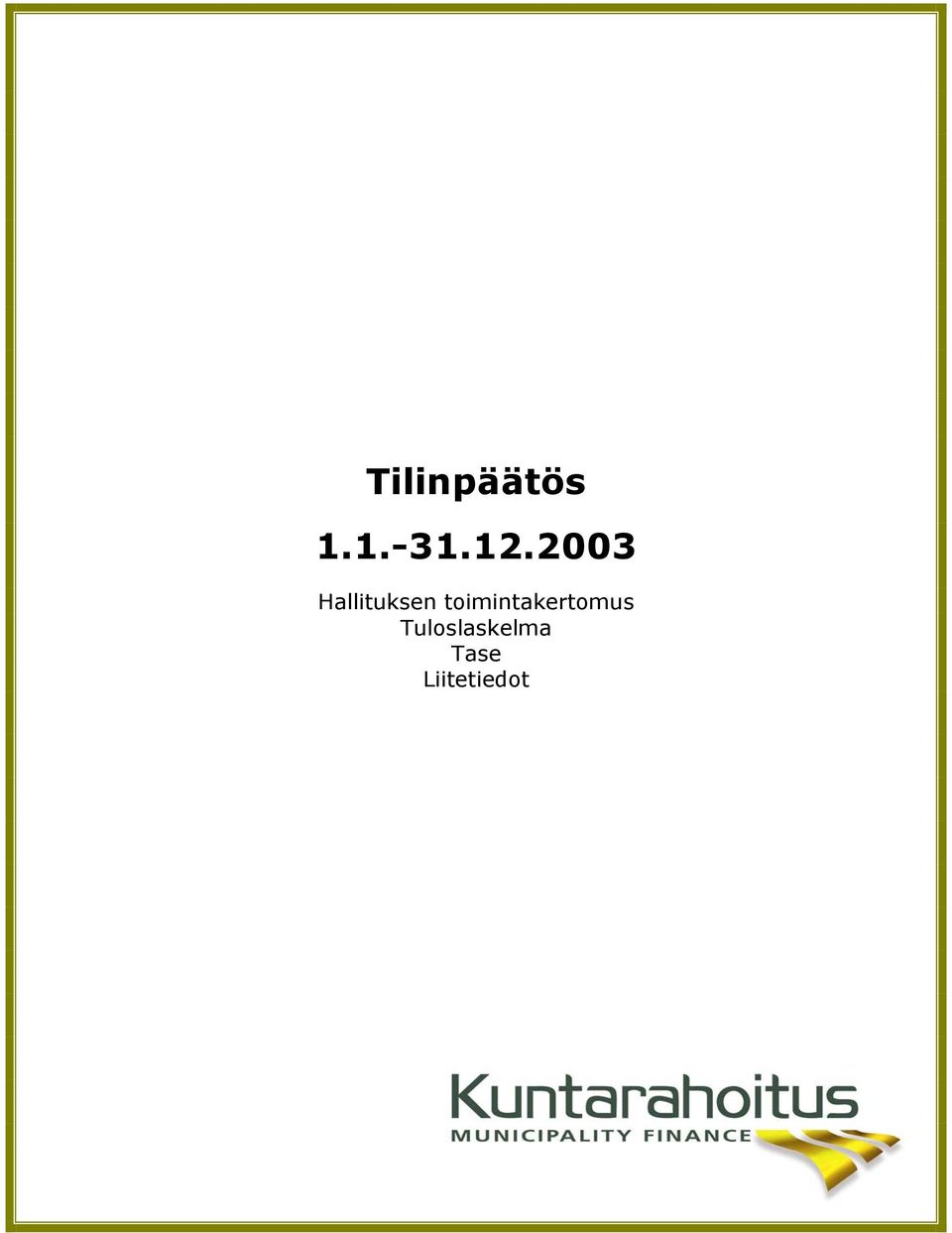 toimintakertomus