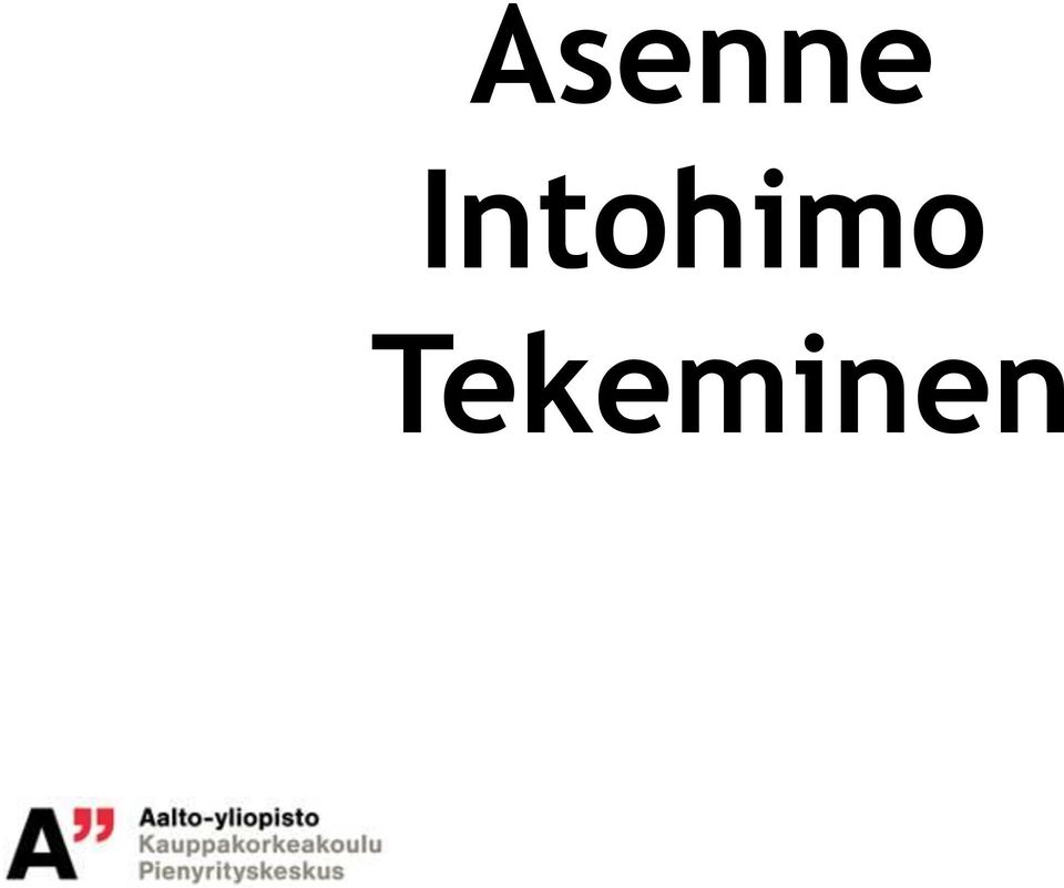 Tekeminen