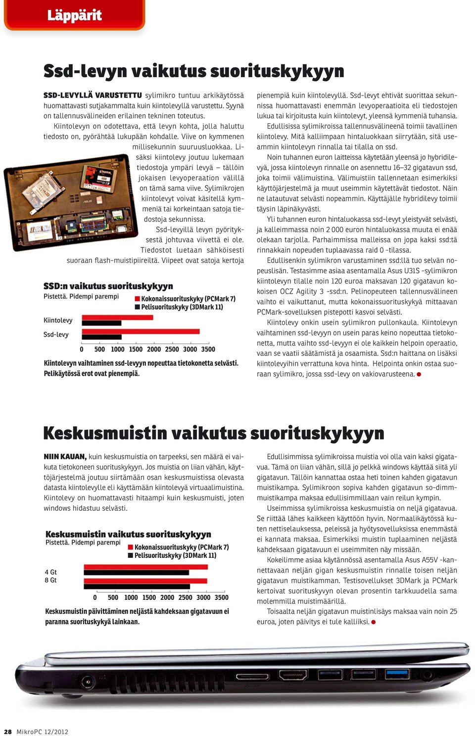 Viive on kymmenen millisekunnin suuruusluokkaa. Lisäksi kiintolevy joutuu lukemaan tiedostoja ympäri levyä tällöin jokaisen levyoperaation välillä on tämä sama viive.