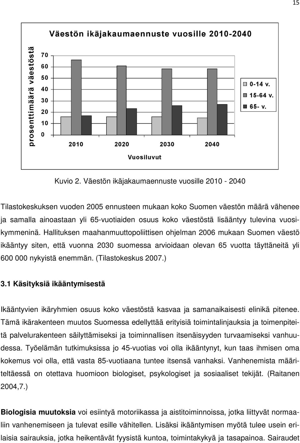 tulevina vuosikymmeninä.