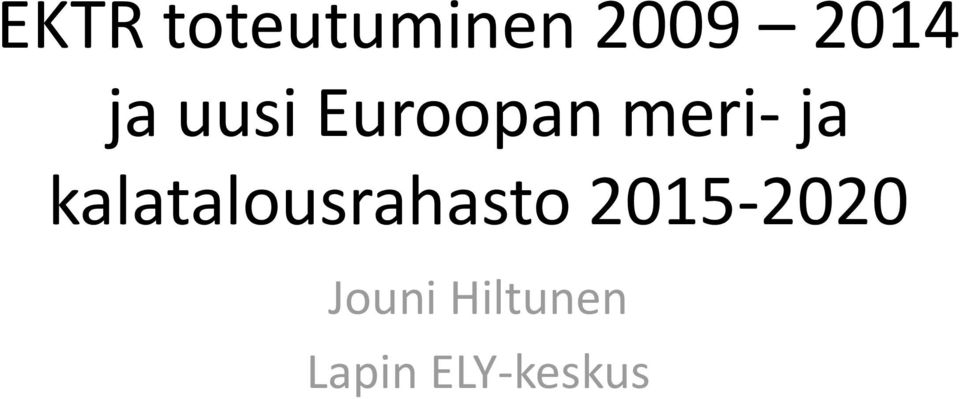 kalatalousrahasto 2015-2020