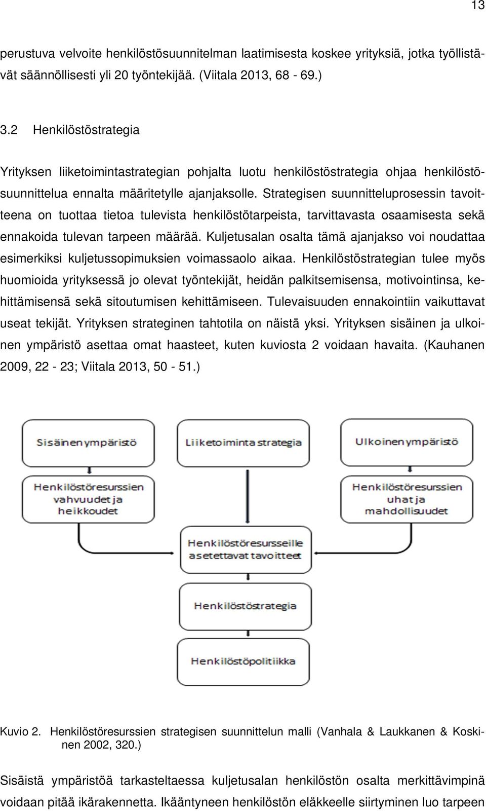 Strategisen suunnitteluprosessin tavoitteena on tuottaa tietoa tulevista henkilöstötarpeista, tarvittavasta osaamisesta sekä ennakoida tulevan tarpeen määrää.