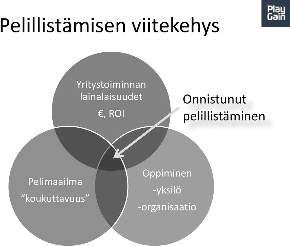 Onnistunut pelillistäminen