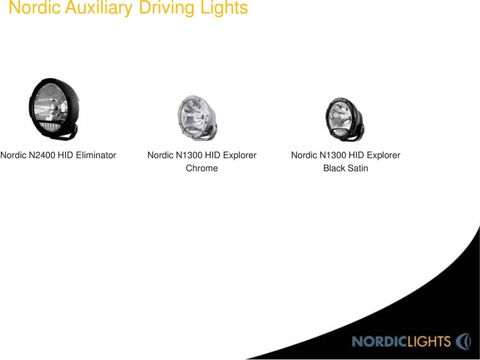 Nordic N1300 HID Explorer Chrome