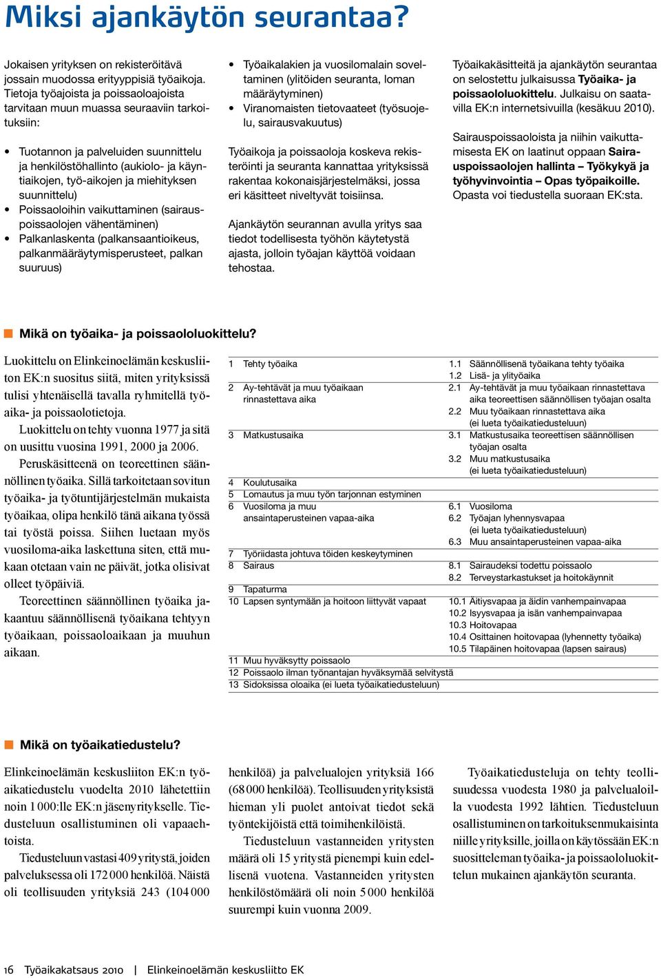 miehityksen suunnittelu) Poissaoloihin vaikuttaminen (sairauspoissaolojen vähentäminen) Palkanlaskenta (palkansaantioikeus, palkanmääräytymisperusteet, palkan suuruus) Työaikalakien ja vuosilomalain