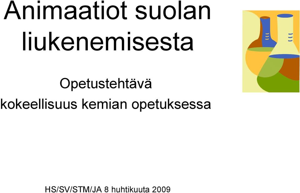 Opetustehtävä