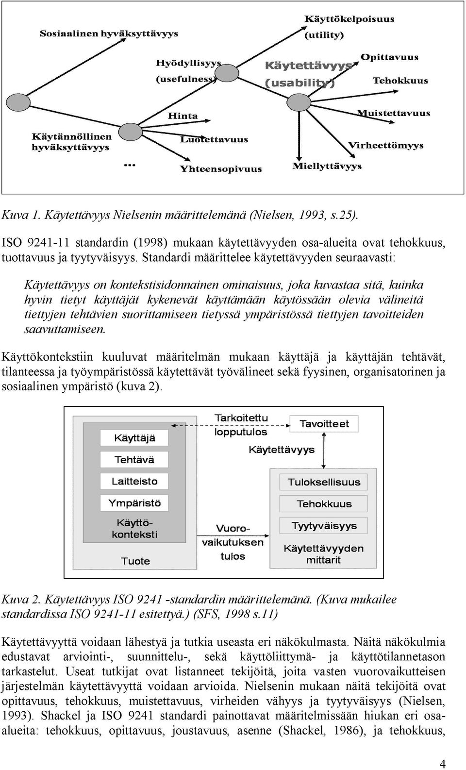 tiettyjen tehtävien suorittamiseen tietyssä ympäristössä tiettyjen tavoitteiden saavuttamiseen.