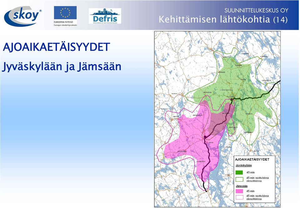 AJOAIKAETÄISYYDET