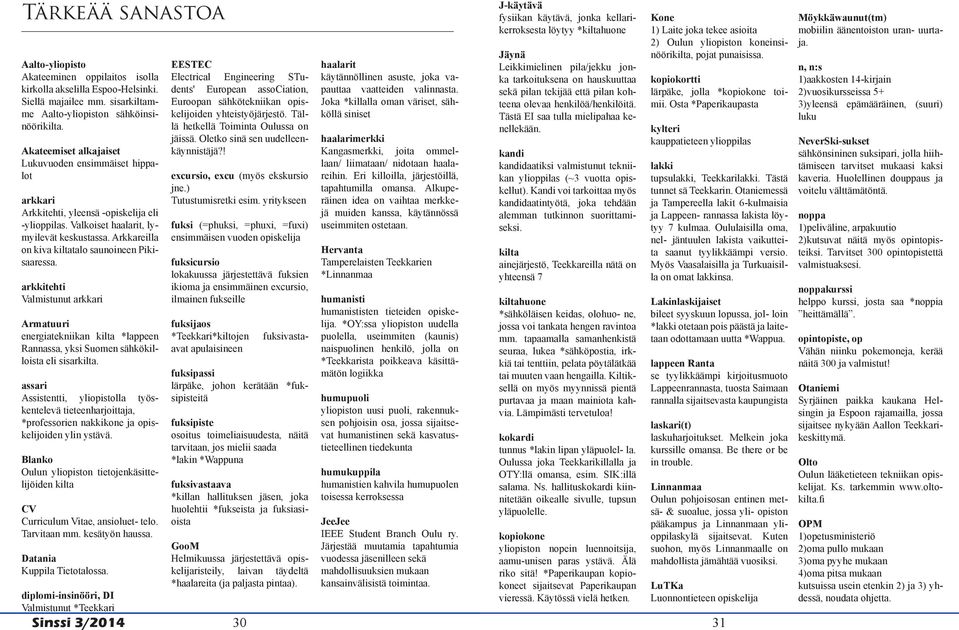 Arkkareilla on kiva kiltatalo saunoineen Pikisaaressa. arkkitehti Valmistunut arkkari Armatuuri energiatekniikan kilta *lappeen Rannassa, yksi Suomen sähkökilloista eli sisarkilta.