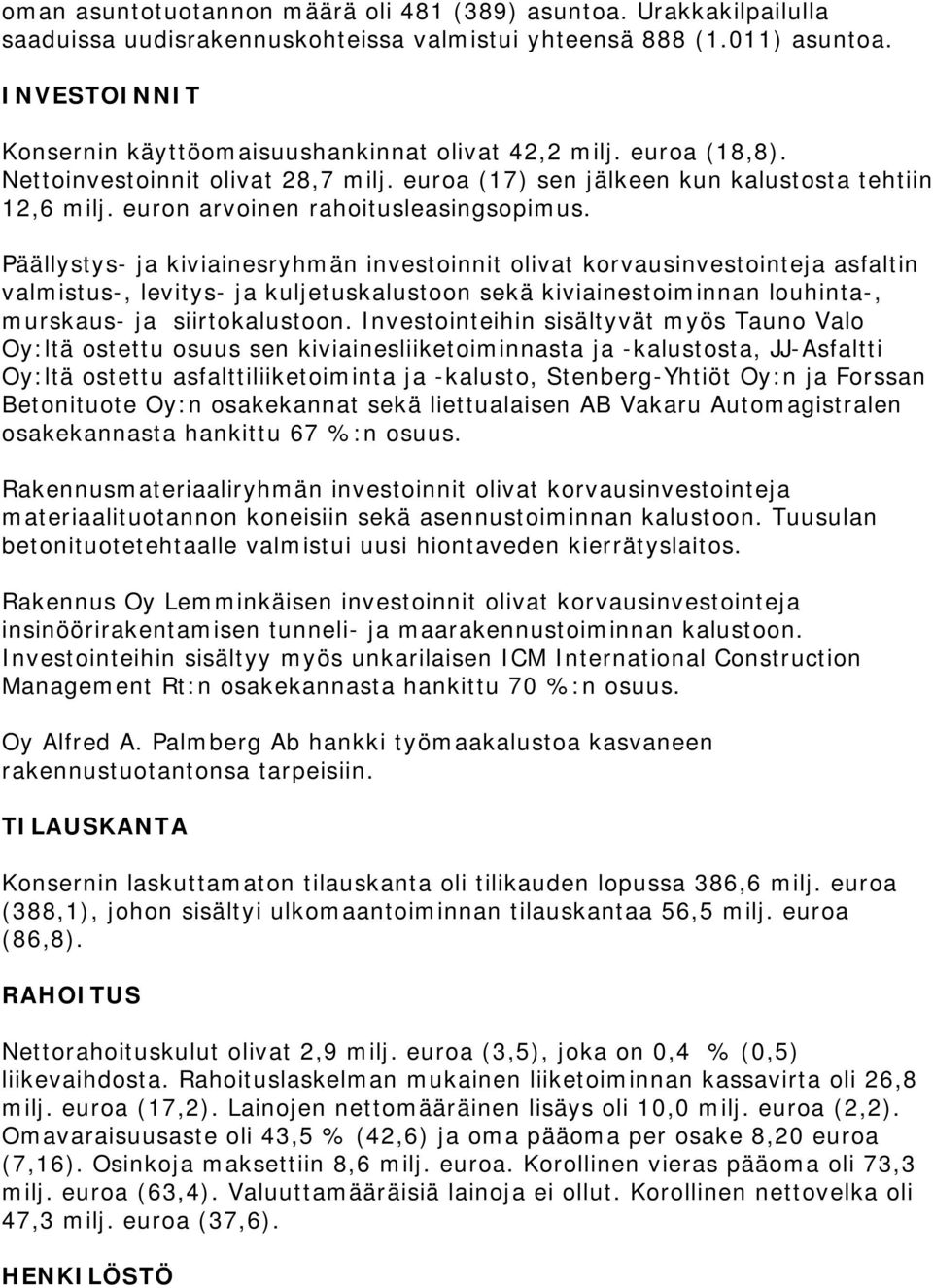 euron arvoinen rahoitusleasingsopimus.