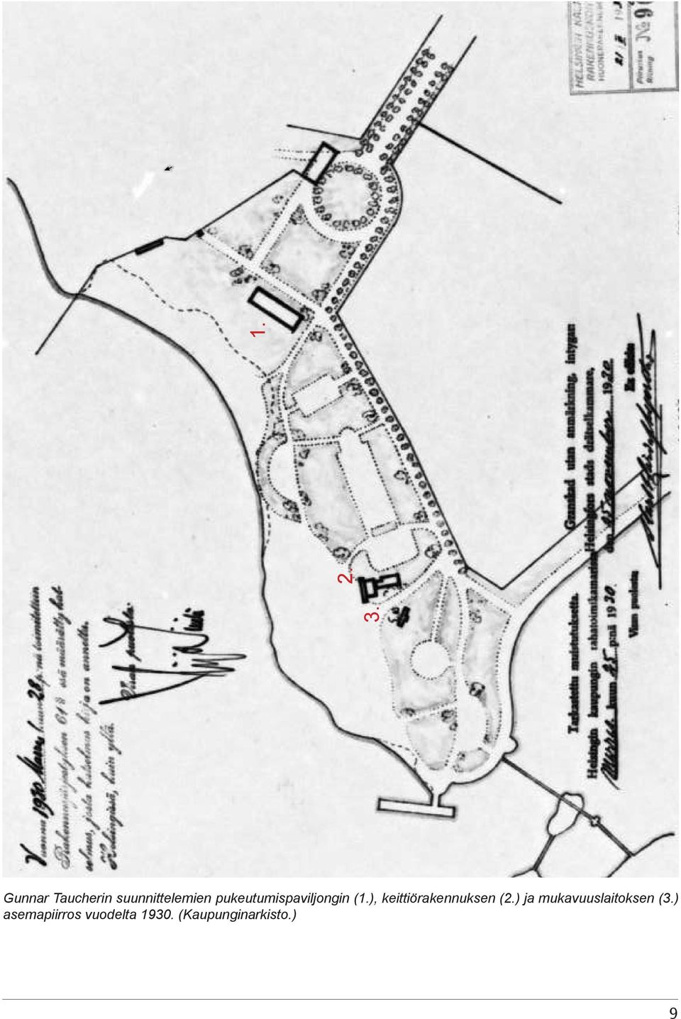 ), keittiörakennuksen (2.