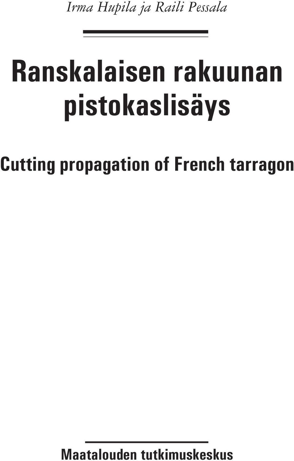 pistokaslisäys Cutting