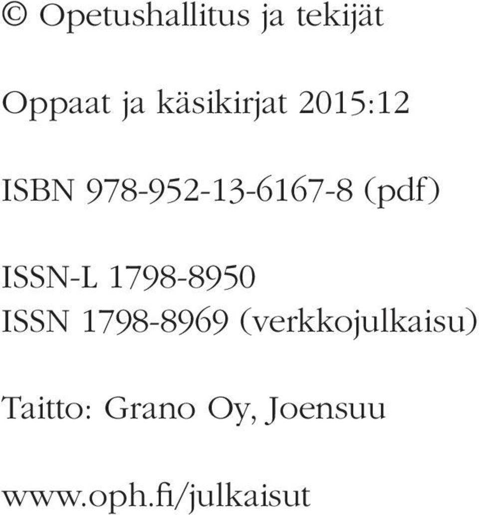 (pdf) ISSN-L 1798-8950 ISSN 1798-8969