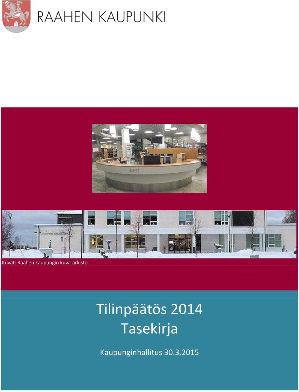 Tilinpäätös 2014