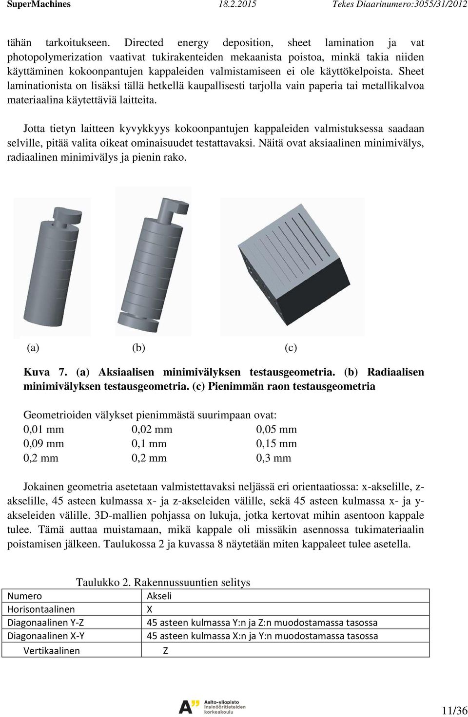 käyttökelpoista. Sheet laminationista on lisäksi tällä hetkellä kaupallisesti tarjolla vain paperia tai metallikalvoa materiaalina käytettäviä laitteita.