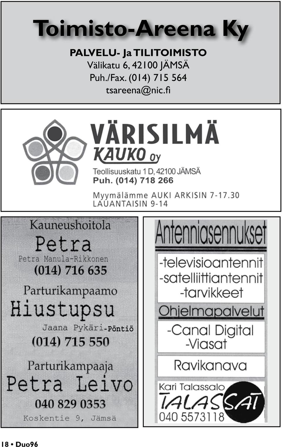 JÄMSÄ Puh./Fax.