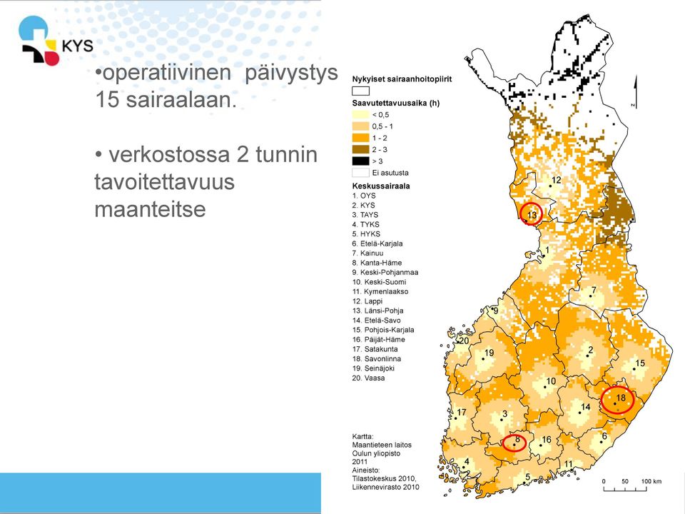 sairaalaan.