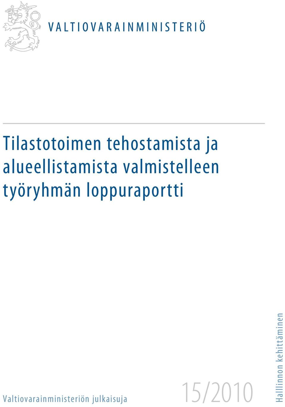 työryhmän loppuraportti