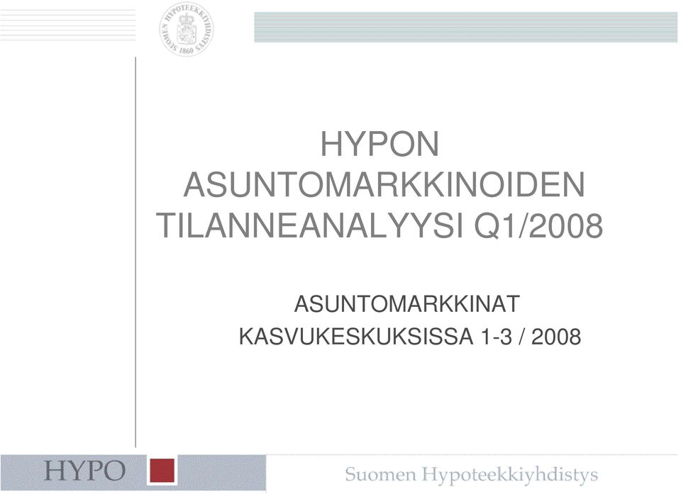 TILANNEANALYYSI
