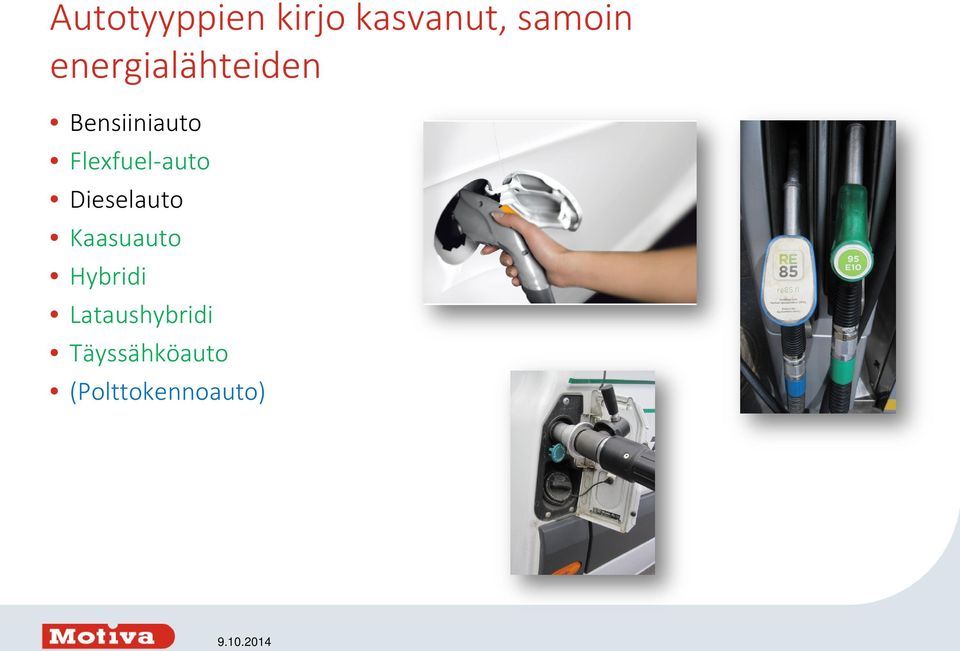 Flexfuel-auto Dieselauto Kaasuauto