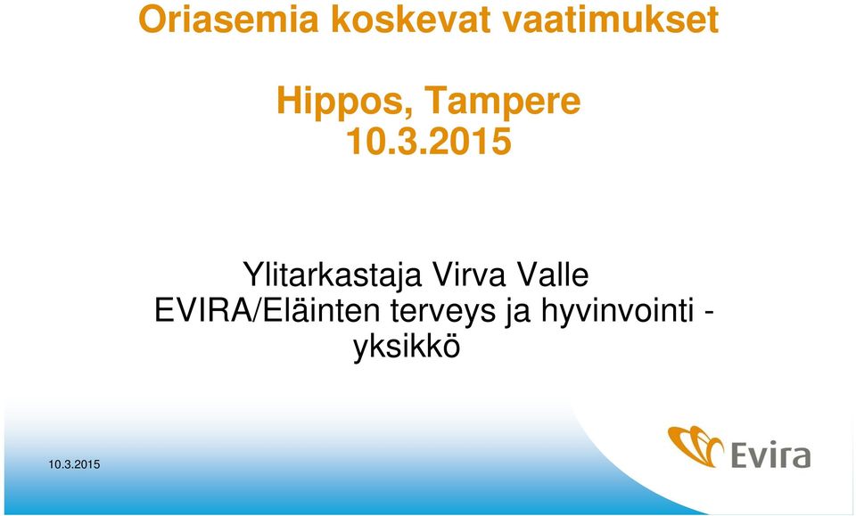 Ylitarkastaja Virva Valle