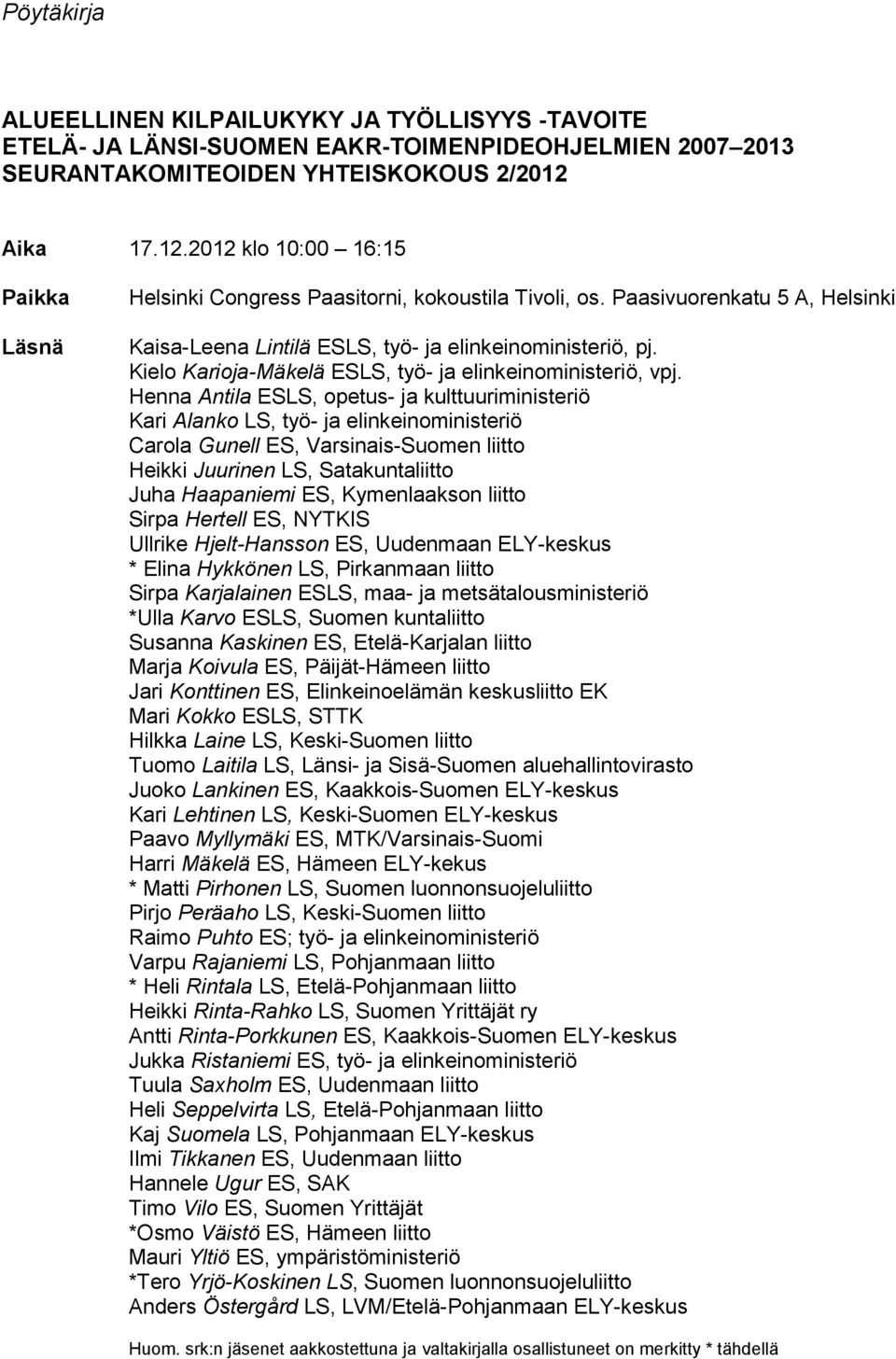 Kielo Karioja-Mäkelä ESLS, työ- ja elinkeinoministeriö, vpj.