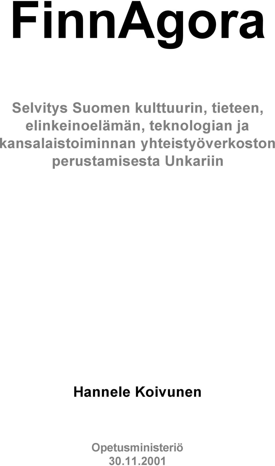 kansalaistoiminnan yhteistyöverkoston