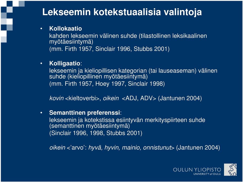 myötäesiintymä) (mm.