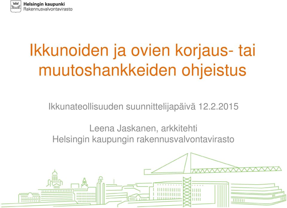 Ikkunateollisuuden suunnittelijapäivä 12.
