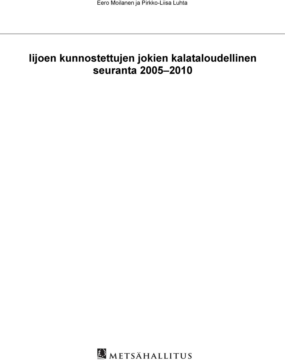 Iijoen kunnostettujen