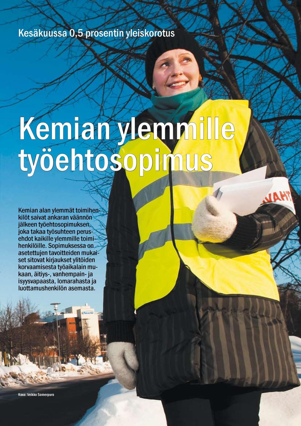 toimihenkilöille.