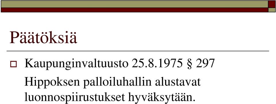 1975 297 Hippoksen