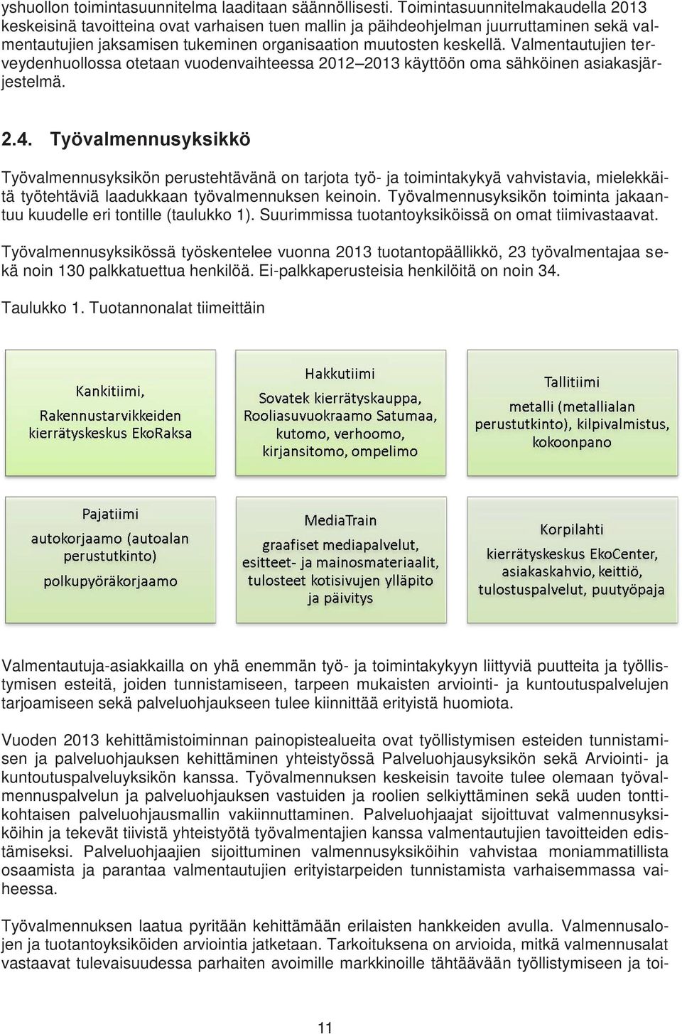 Valmentautujien terveydenhuollossa otetaan vuodenvaihteessa 2012 2013 käyttöön oma sähköinen asiakasjärjestelmä. 2.4.