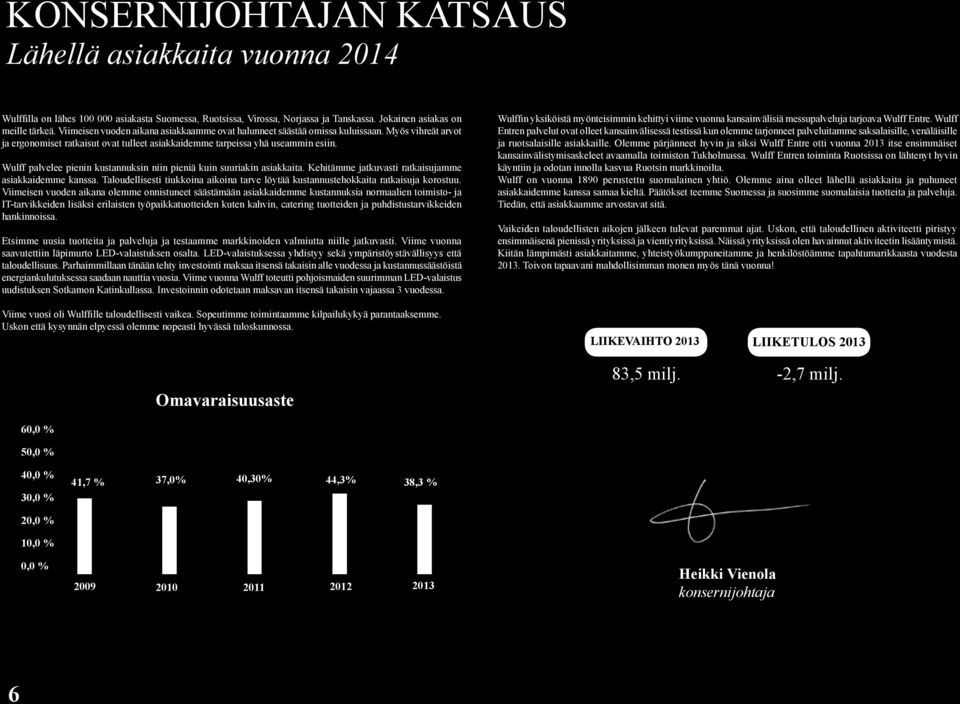 Myös vihreät arvot ja ergonomiset ratkaisut ovat tulleet asiakkaidemme tarpeissa yhä useammin esiin. Wulff palvelee pienin kustannuksin niin pieniä kuin suuriakin asiakkaita.