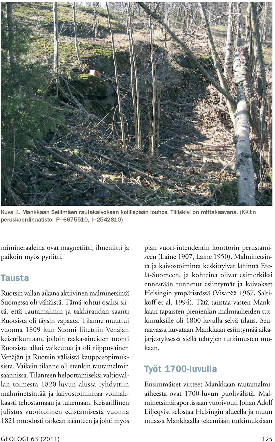 Tämä johtui osaksi siitä, että rautamalmin ja takkiraudan saanti Ruotsista oli täysin vapaata.