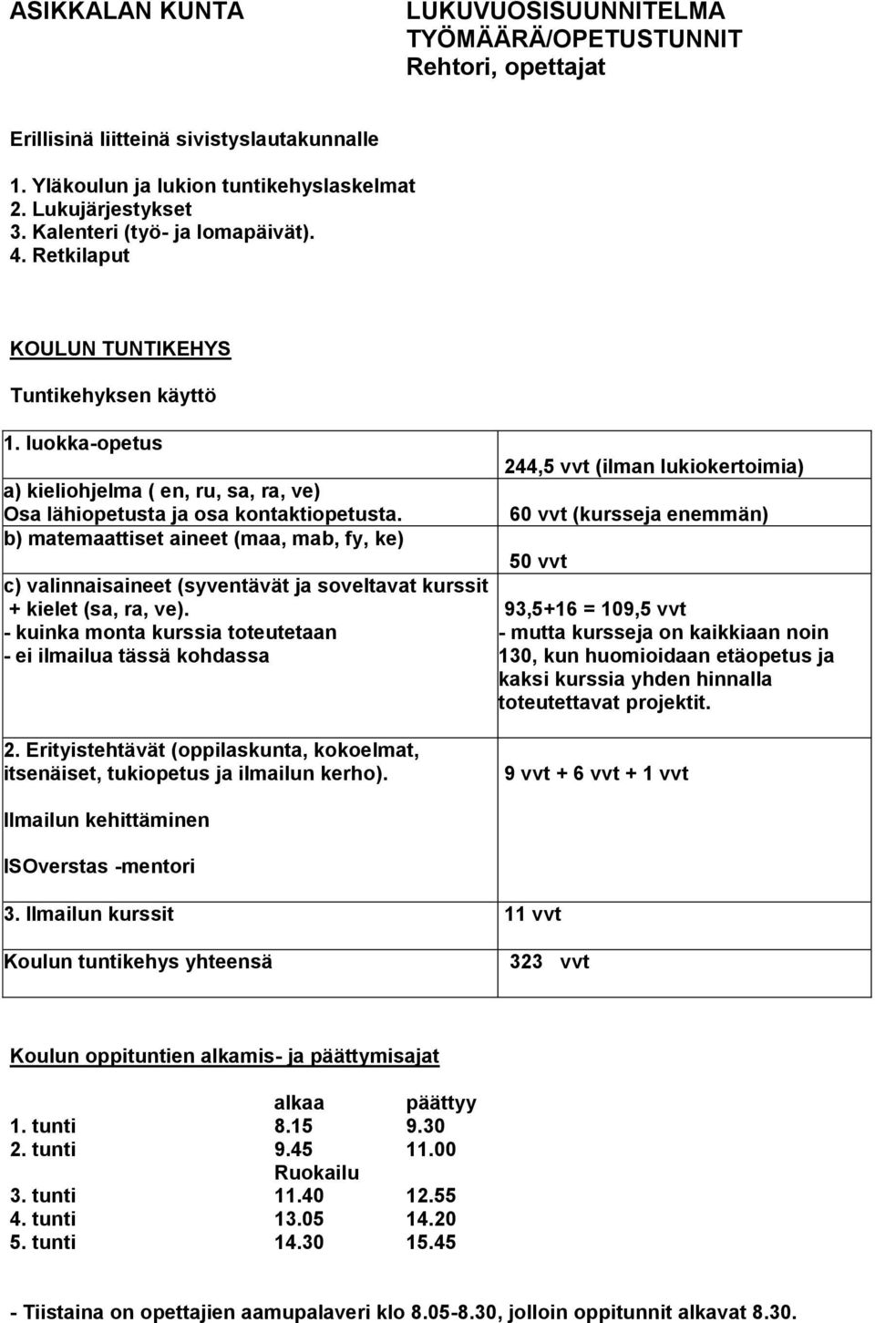 b) matemaattiset aineet (maa, mab, fy, ke) c) valinnaisaineet (syventävät ja soveltavat kurssit + kielet (sa, ra, ve).