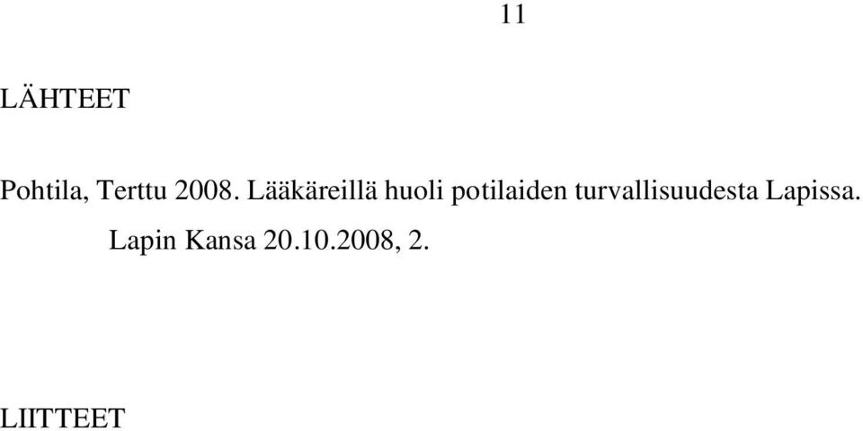 potilaiden turvallisuudesta