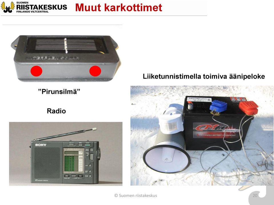 Liiketunnistimella