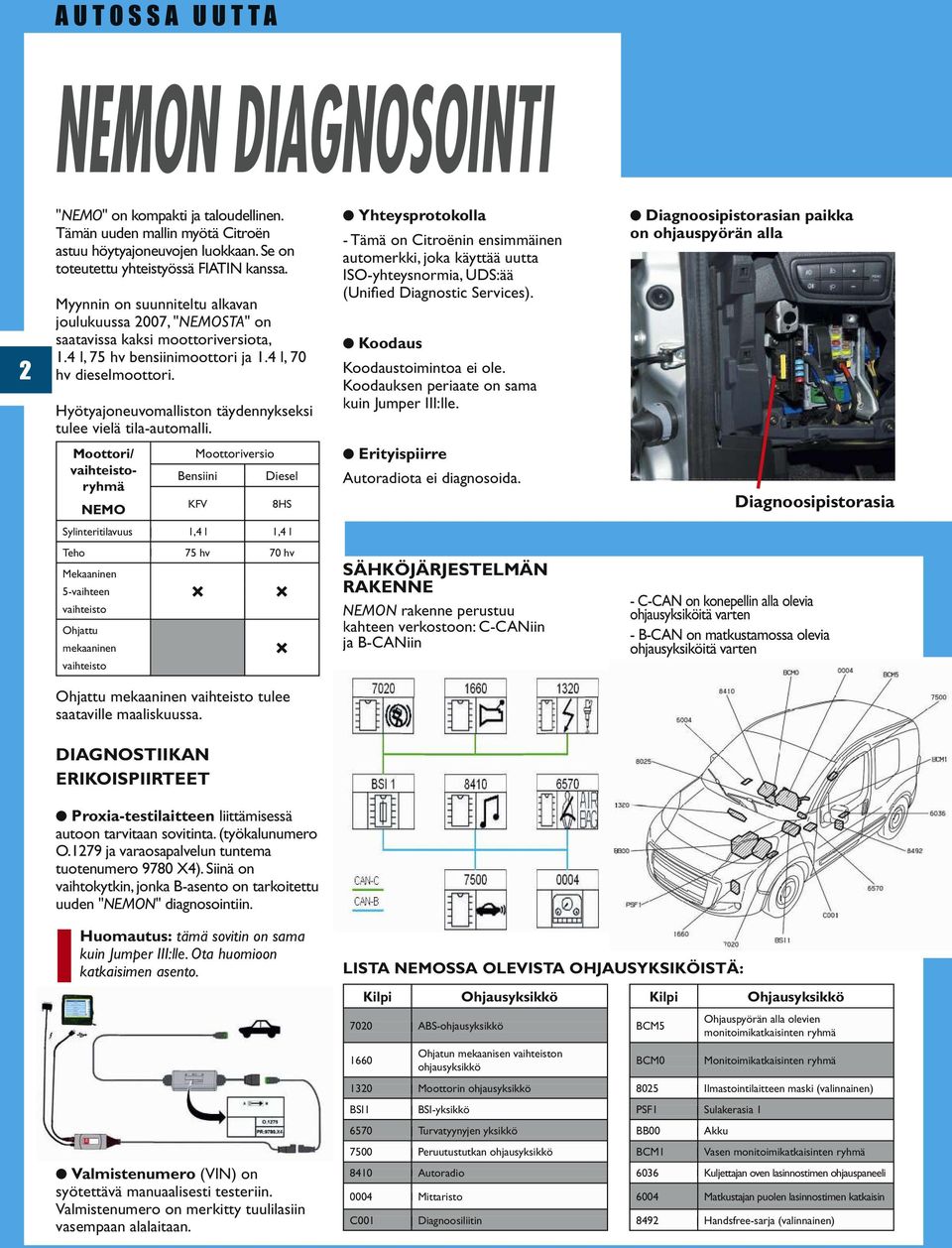 Hyötyajoneuvomalliston täydennykseksi tulee vielä tila-automalli.