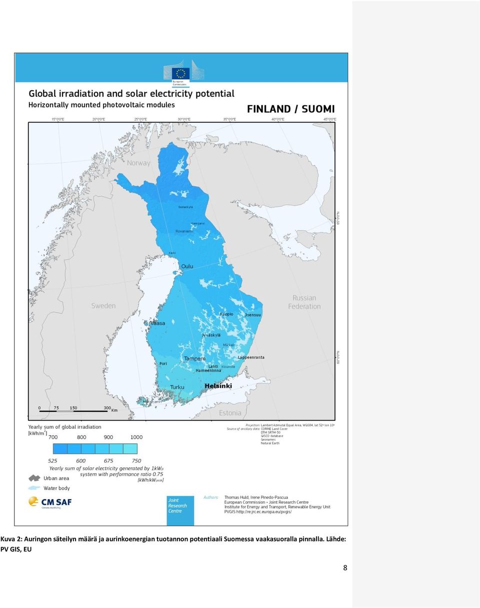 potentiaali Suomessa