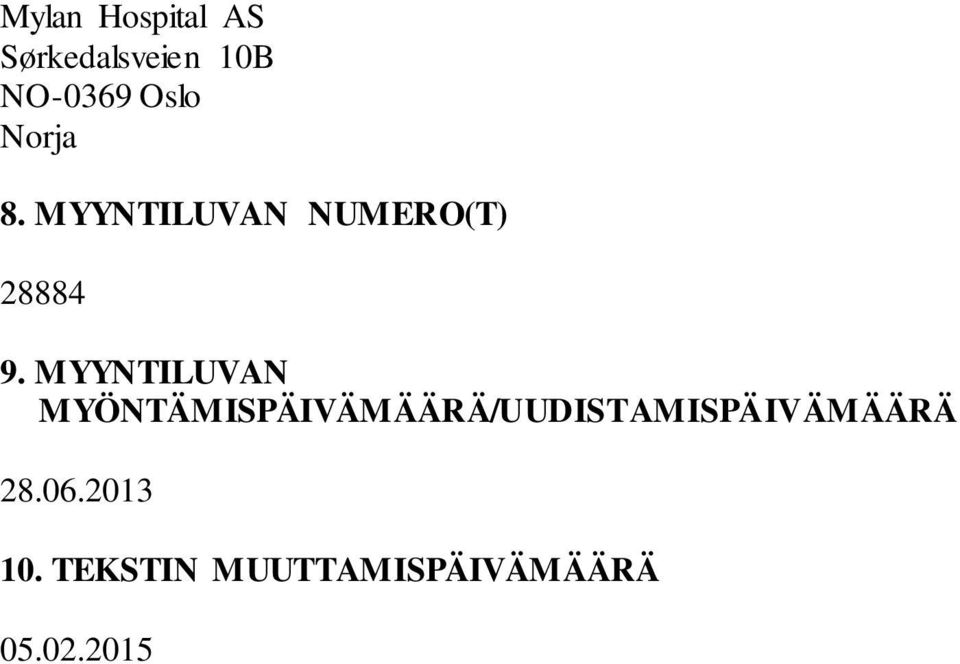 MYYNTILUVAN