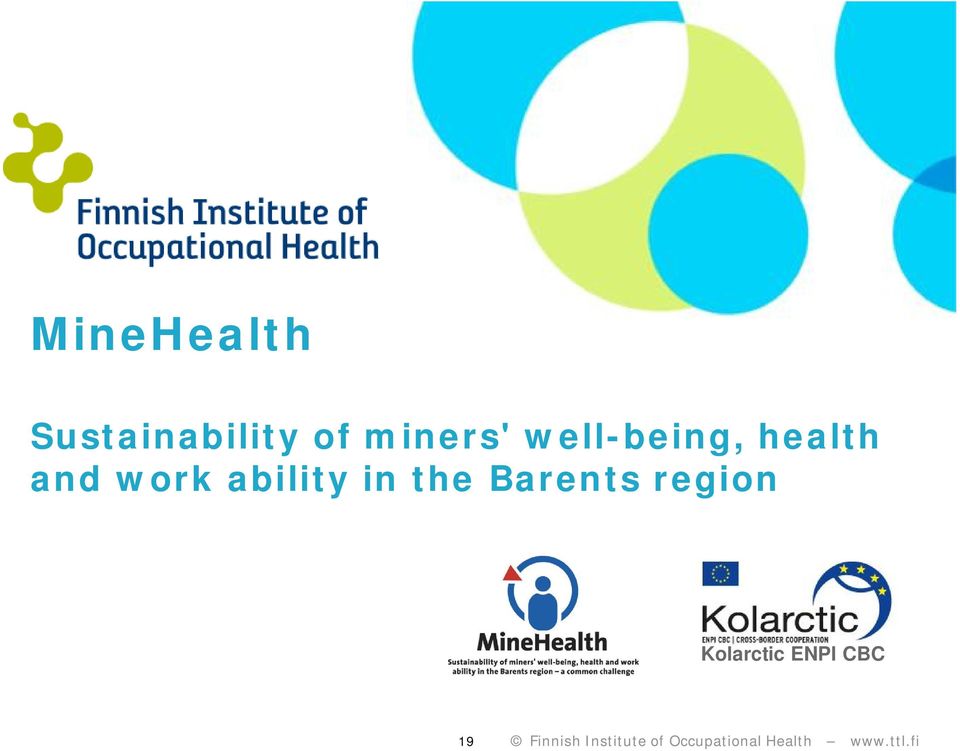 the Barents region Kolarctic ENPI CBC 19