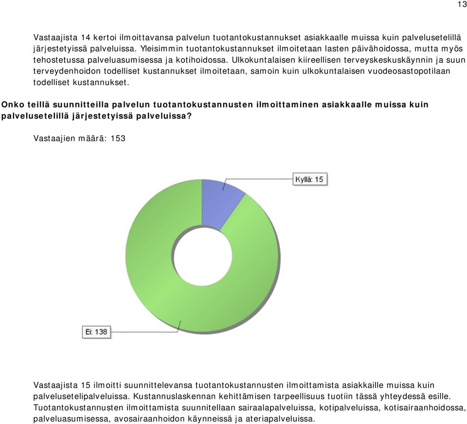 Ulkokuntalaisen kiireellisen terveyskeskuskäynnin ja suun terveydenhoidon todelliset kustannukset ilmoitetaan, samoin kuin ulkokuntalaisen vuodeosastopotilaan todelliset kustannukset.