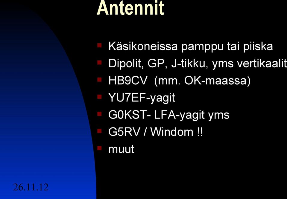 vertikaalit HB9CV (mm.